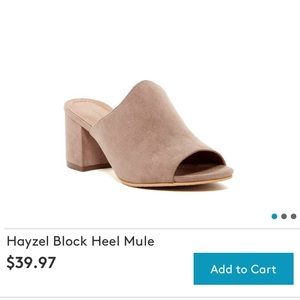 14th & Union Hayzel Block Mule Heel